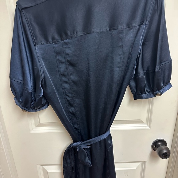 Ramy Brook Murphy Shirt Mini Dress Size 10 - Picture 7 of 8